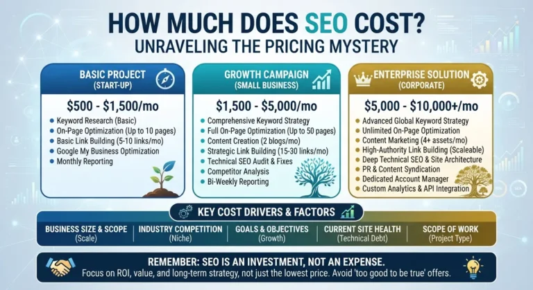 HOW MUCH DOES SEO COST?